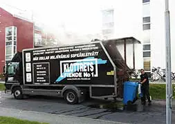 Vi använder de bästa maskinerna för all klottersanering