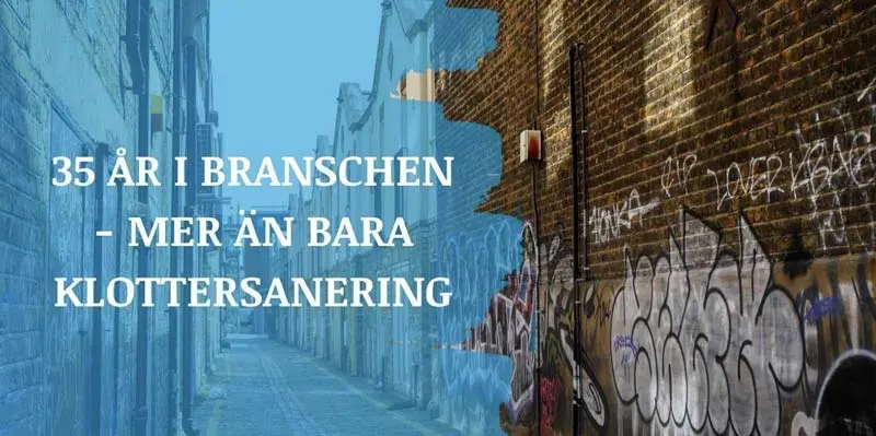 Klottrets Fiende har mer än 35 år i branschen.