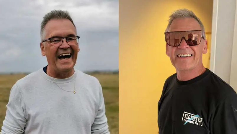 Roger har jobbat 30 år hos Klottrets Fiende No1